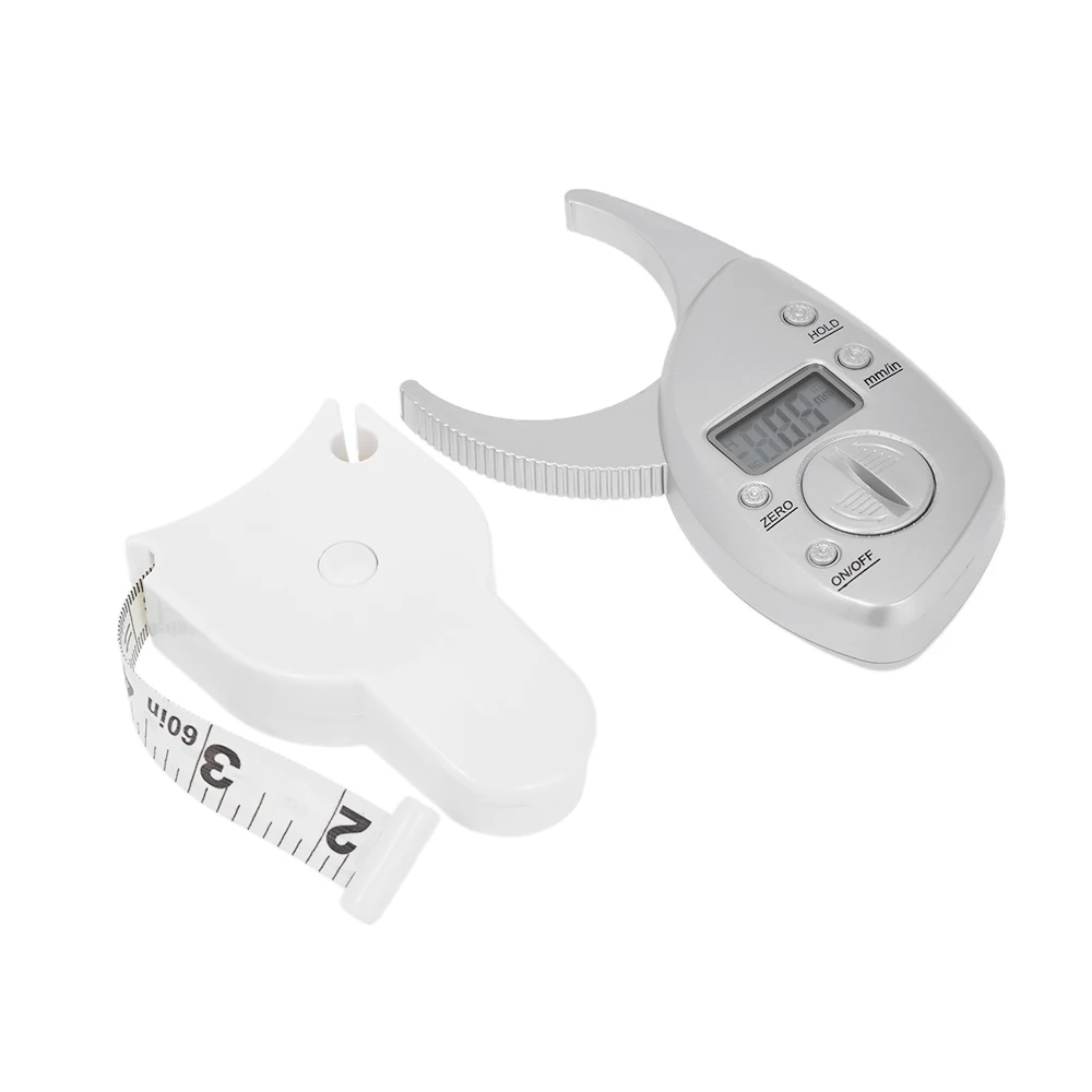 aliexpress com buy digital body fat caliper monitor set body fat caliper