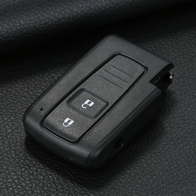 

2 Buttons Car Folding Remote Key Case Shell Fob for Toyota PRIUS 2004-2009 COROLLA VERSO Replacement Key Car Accessories