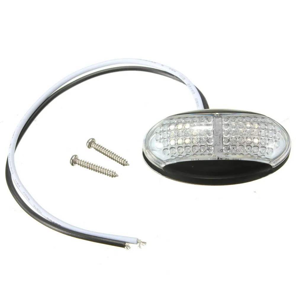 Комплект из 2 предметов 4 светодиодный 12V/24V ясно грузовик прицепа светильник s