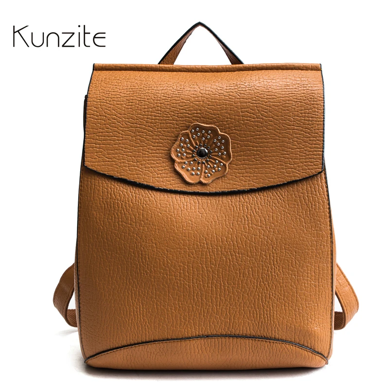 

Fashion Women Backpack High Quality PU Leather Casual Daily Backpack for Teenage Girl Female School Shoulder Bag Bagpack mochila