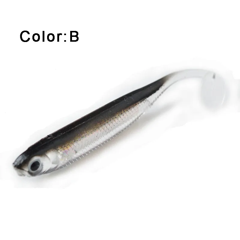 Мягкая рыболовная приманка TOMA 8 шт./лот 2 г/7 5 см|bait fish lure|fishing lurepesca soft lures |