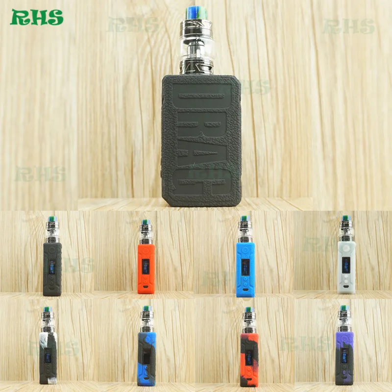 Новинка 2019 резиновая электронная сигарета VOOPOO Drag 2 177 Вт чехол с мягким покрытием