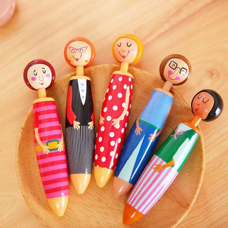 Кукла ручка. Шариковые ручки с сердцем. Необычная канцелярия. Ручка - кукла украшена фоамираном. Кукла ручка.