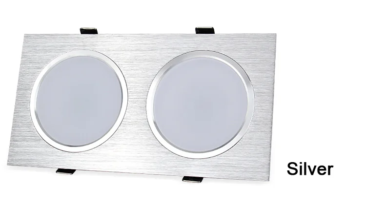 LED Downlights Square 10W 14W 20W LED Ceiling Lamp 110V 220V Driver For Living room Clothing Store Commercial Lighting