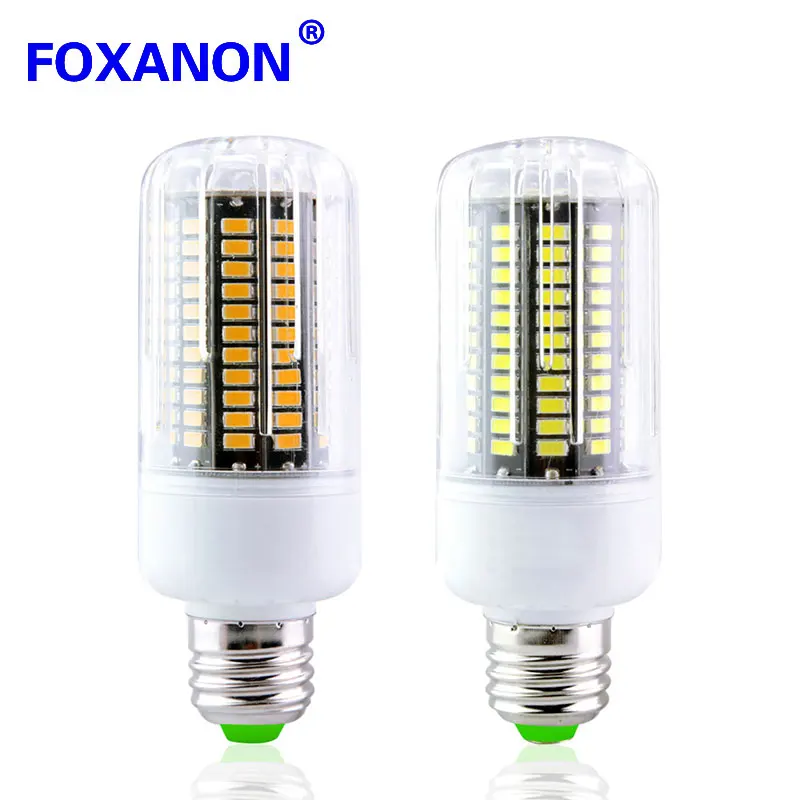E27 E12 E17 Светодиодная лампа 5736 SMD 3 Вт 5 7 9 12 15 18 светодиодная 85-265 в ампулы