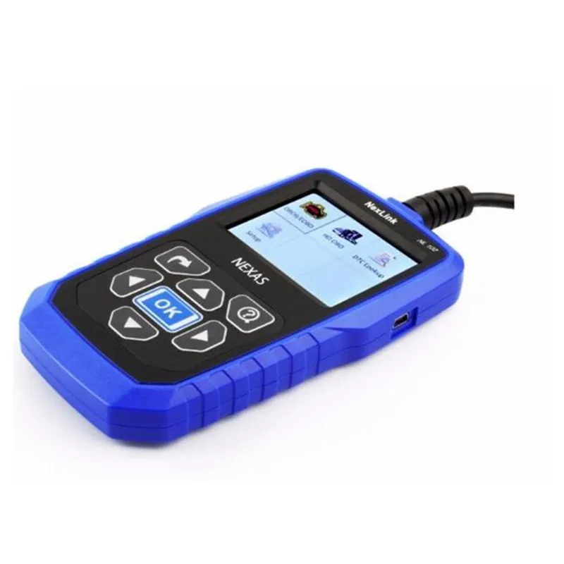 Переносные автомобили NEXLINK NL102 OBD диагностический инструмент + EOBD и CAN с