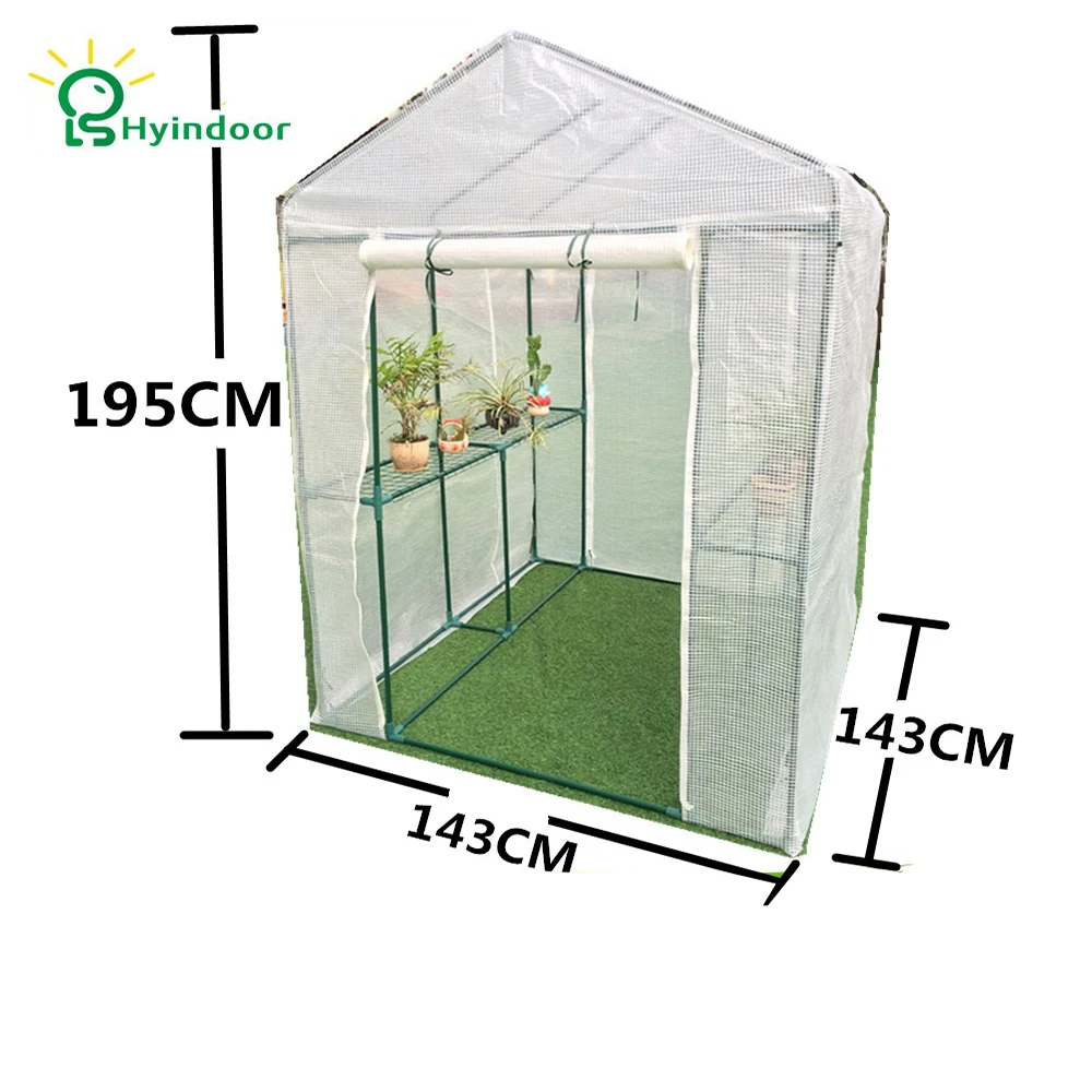 Hyindoor теплица с сеткой садовый сад водонепроницаемый люкс прогулка в