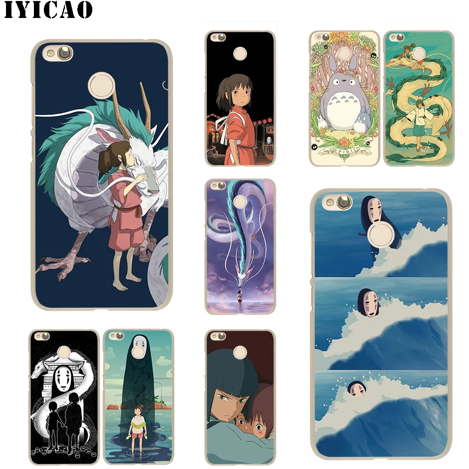 Мультяшная студия Ghibli унесенная в спираль для Xiaomi Mi 5 5S 6 9 8 A2 Lite 5X Mix 2S F1 SE MAX 3 9T A3 Note
