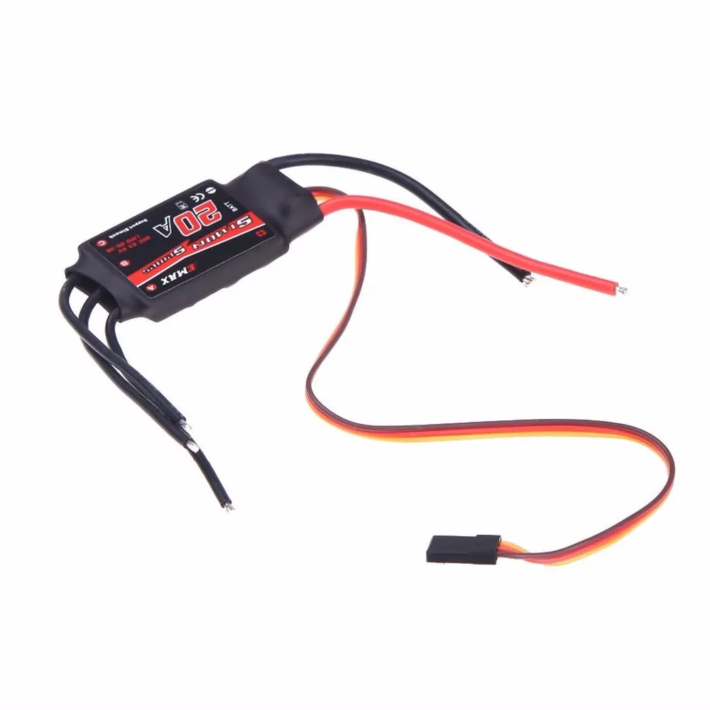 Контроллер скорости Emax SimonK 20A ESC EBC 5 в 2 а для квадрокоптера ZMR250 QAV250 QAV210 | Игрушки и