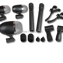 Горячий басовый барабан ACEMIC DM-5C барабанный набор серии микрофон хит барабана набор инструментов звукосниматель и т. д. с алюминиевым корпусом