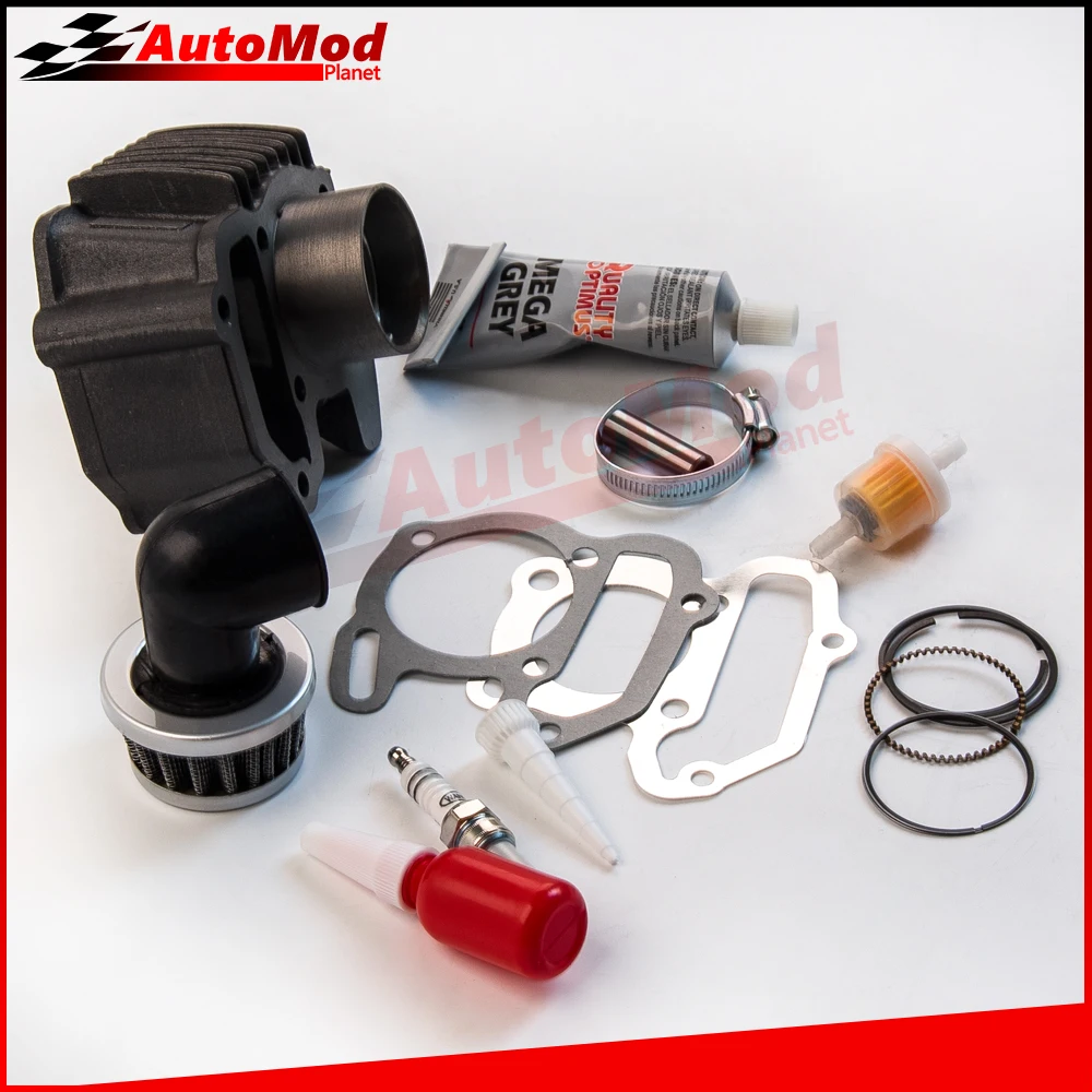 For YAMAHA MOTO 4 80 YFM 80 CYLINDER PISTON KIT SET RINGS GASKETS PIN 1986 1987