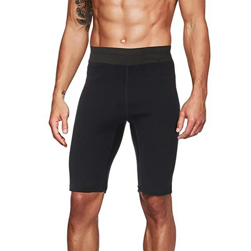 

MJARTORIA Male Slimming Body Shapers Men Fitness Stretch Shorts Pants Neoprene Weight Loss Burn Fat Sporters Control Shorts