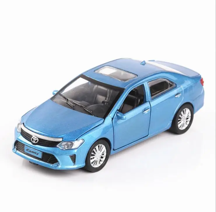 Высокая моделирования Toyota Camry, 1:32 сплава отступить модель автомобиля, литой металлической игрушки транспортных средств звук и свет