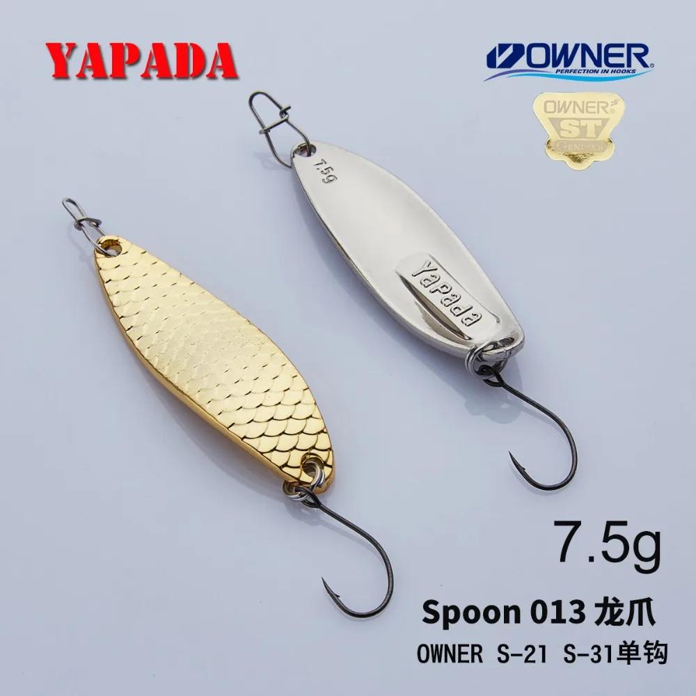 Colher de Iscas de Pesca Colher de Liga de Zinco Iscas com Gancho Yapada Duro 6 Pcs Loong Scale 3.5g e 2.5g e 1.5g Lantejoula Paillette Único 20 zinco metal pequena colher pesca iscas truta