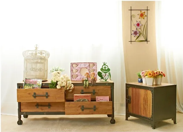 Best Price The village of retro furniture,Vintage metal Cabinet,anti rust treatment,long kitchen cabinet,bedside cabinets,four door cabinet Best Price The village of retro furniture,Vintage metal Cabinet,anti rust treatment,long kitchen cabinet,bedside cabinets,four door cabinet