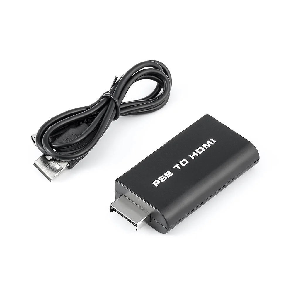 

for PS2 to HDMI Audio Video Converter Adapter 3.5mm Audio for PS2 Player To HDMI Connecter For HDTV