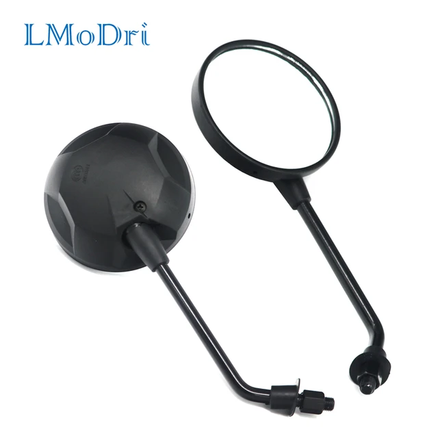 US $12.94 LMoDri Motorcycle Rear View Mirror Universal Scooter Back Mirrors Electric Bicycle Moped Side Mirro