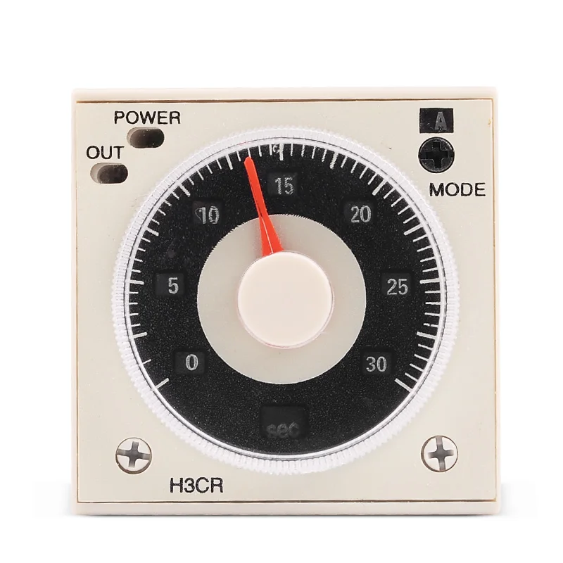 

24-240V AC/DC 1.2s to 300h Time Timer Delay Relay H3CR-A8 8Pins&Socket