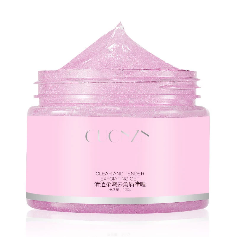 2 Bottle Face Scrub Exfoliating Cleansing Gel Remove Dead Skin