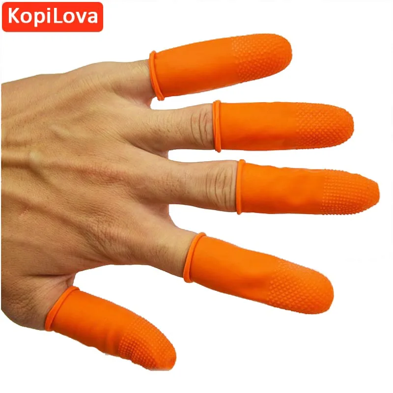 Антистатические противоскользящие пальчиковые перчатки KopiLova 100 шт./упак.