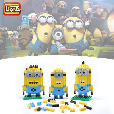 3 Pieces Lot Loz For Despicable Me The Building 3 pieces lot loz for despicable me the building