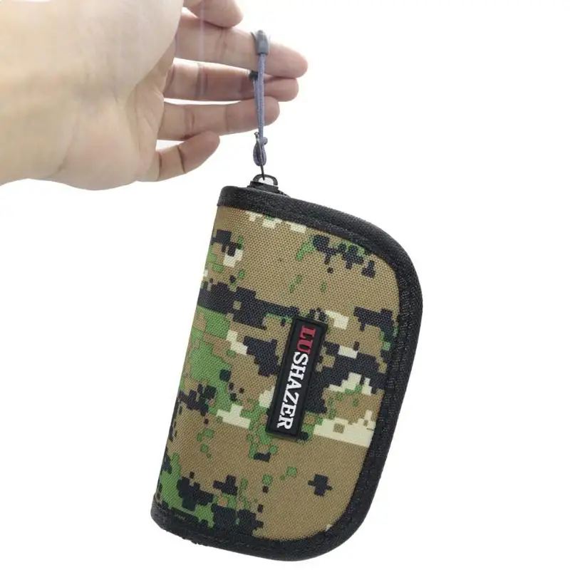  Fishing bag Waterproof Portable Nylon Sequins Fishing Lure Baits Hooks Tackle Storage Bag Case Orga - 32891115528