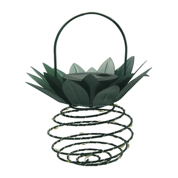 

Vintage Night Light Solar Powered Garden Decor Waterproof Party For Bar Cafe Decor String Lamps Pineapple Light Pendant Lamp