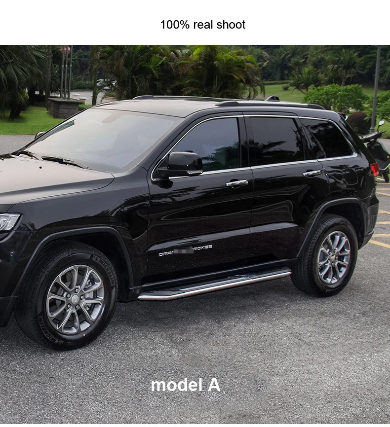 Боковые беговые панели для Jeep Grand Cherokee 2011-, модные и высокотехнологичные, поставляется с светодиодный светильник, Продаем Высокое качество здесь