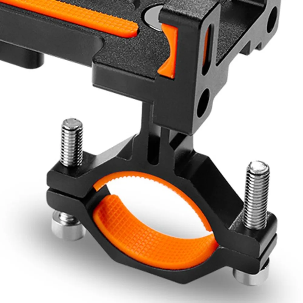 Cheap Universal Aluminum Alloy Mobile Phone Holder Fixed/Rotatable Bracket Motorcycle Bike Bicycle Handlebar Mount Cycling Holder 5