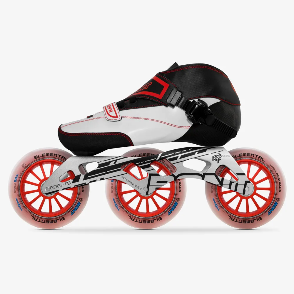 Enduro White-Black_2PF 6061_Elemental 110mm