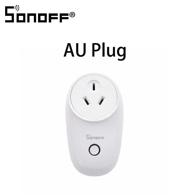 Sonoff S26 Базовая Wi-Fi умная розетка US/EU/UK Беспроводная розетка, умная домашняя розетка, работающая с Alexa Google Assistant IFTTT - Комплект: S26 AU