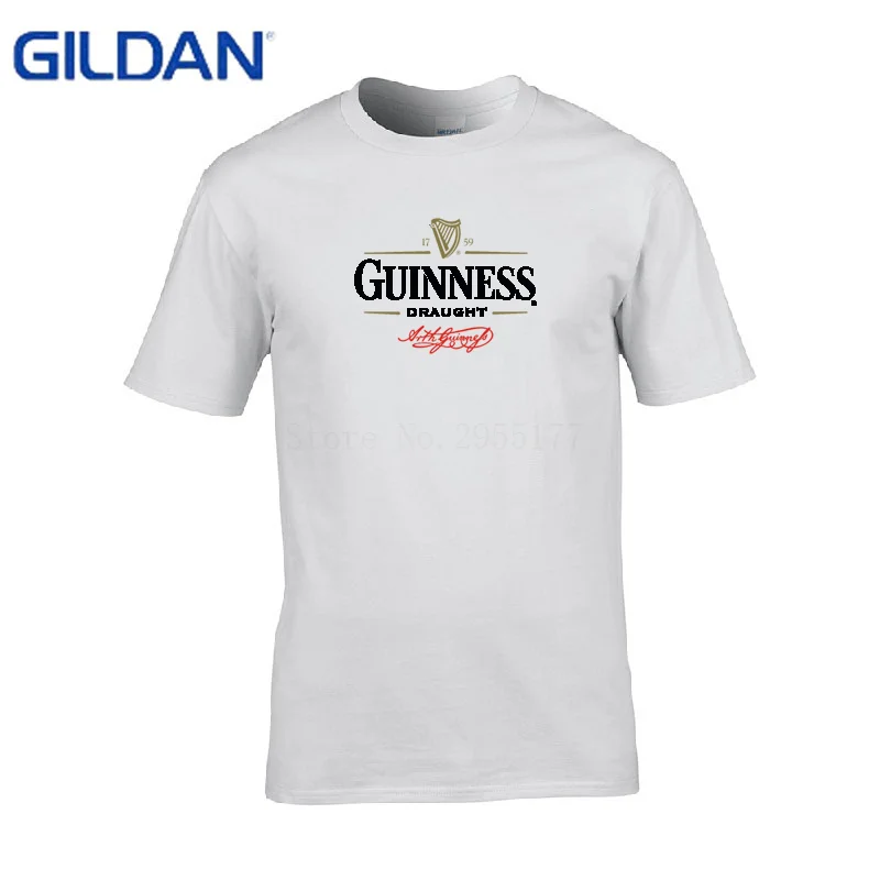 Gambar tshirt pria Guinness Extra Stout 
