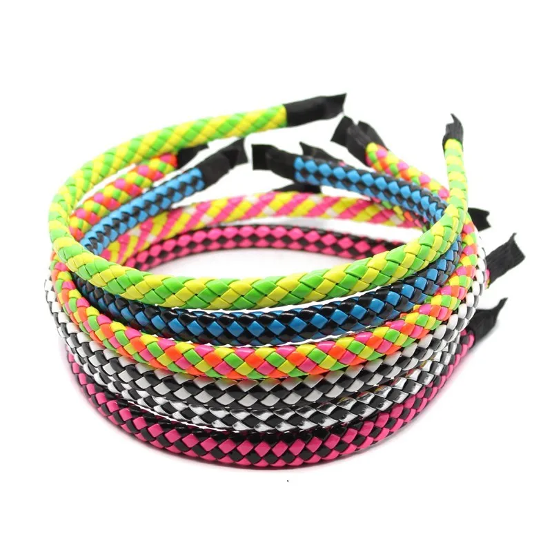 

Korean Fashion Leather Hairbands Beauty Hair Jewelry Lady Girls Headbands Women Hair Hoop