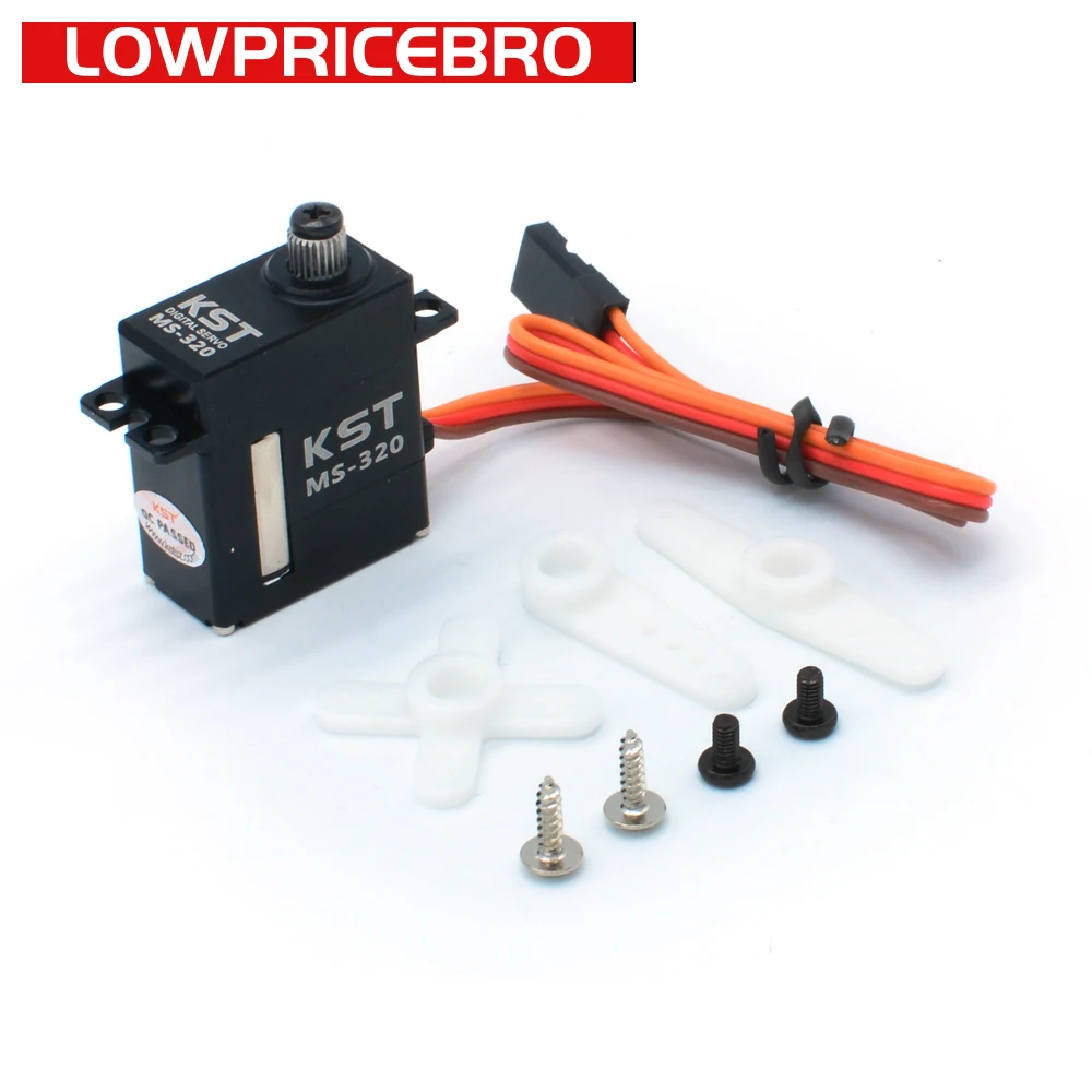 $37.19 KST MS320 8V 5kg 008sec Digital Servo Motor for Fixedwing Drone UAV Helicopter RC Car Bo