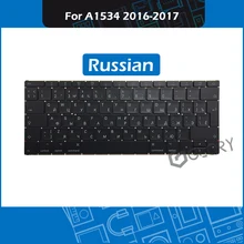 Genuine A1534 Keyboard Russian Layout For Macbook Retina 12″ A1534 RU keyboard Replacement 2016 2017 Year