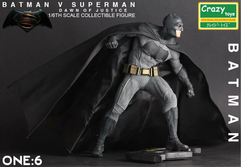 

Crazy Toys Batman V Superman Dawn of Justice Batman 1:6 Action Collectible Figure Toys 25cm