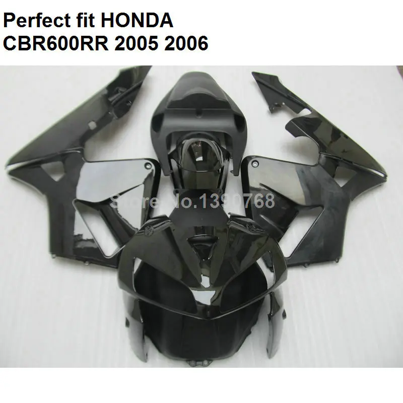100% подходящие Обтекатели для Honda CBR600RR 05 06 черный обтекатель CBR 600RR 2005 2006 CF35 |