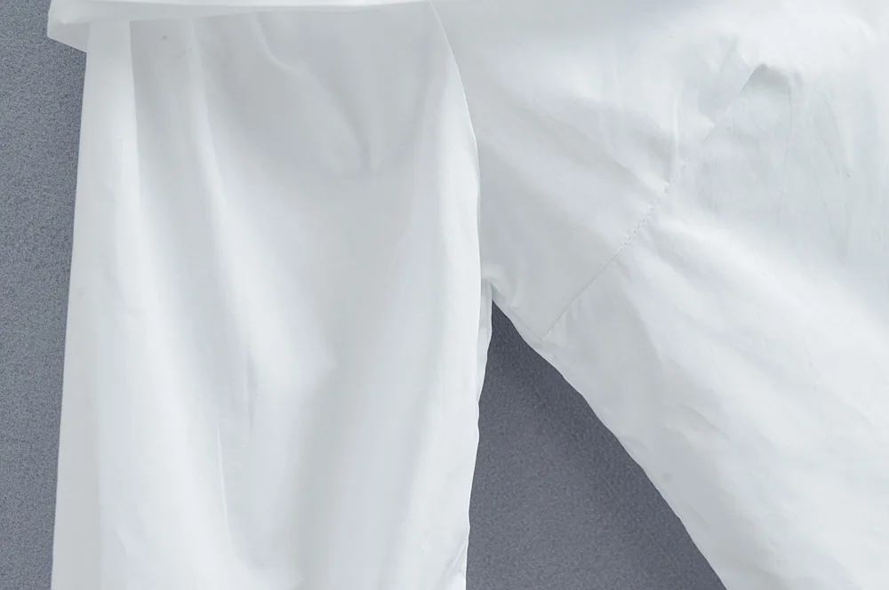 SheMujerSKY белые женские блузки с открытыми плечами рубашки с длинными рукавами на тонких бретелях camicia donna Топы