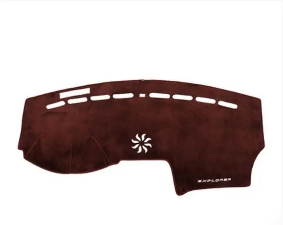 Автомобильная анти-УФ приборной панели крышки Dashmat коврик солнцезащитный козырек инструмент ковры для Ford Explorer 2013