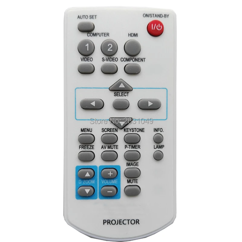 MXDK remote control suitable for Panasonic Projector 6451051677 LX26HEA