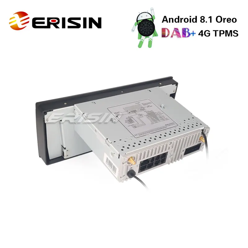 Erisin ES3339B 1 гама 7 дюймов машинный DVD плеер Android 8 автомобиль радио DAB + 4G gps для BMW