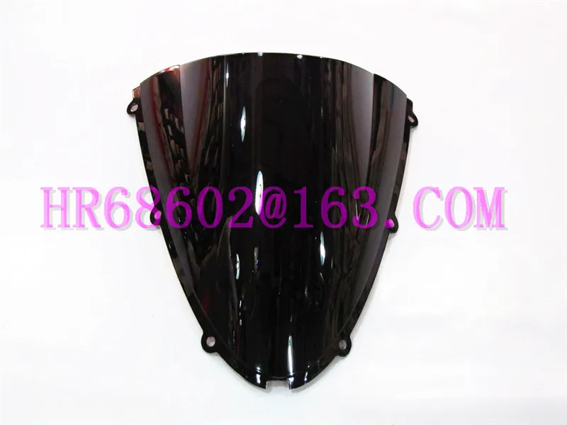 

HotSale For Kawasaki ZX6R 636 2005 2006 2007 2008 05 06 07 08 ZX10R 2006 2007 06 07 Windshield WindScreen Double Bubble