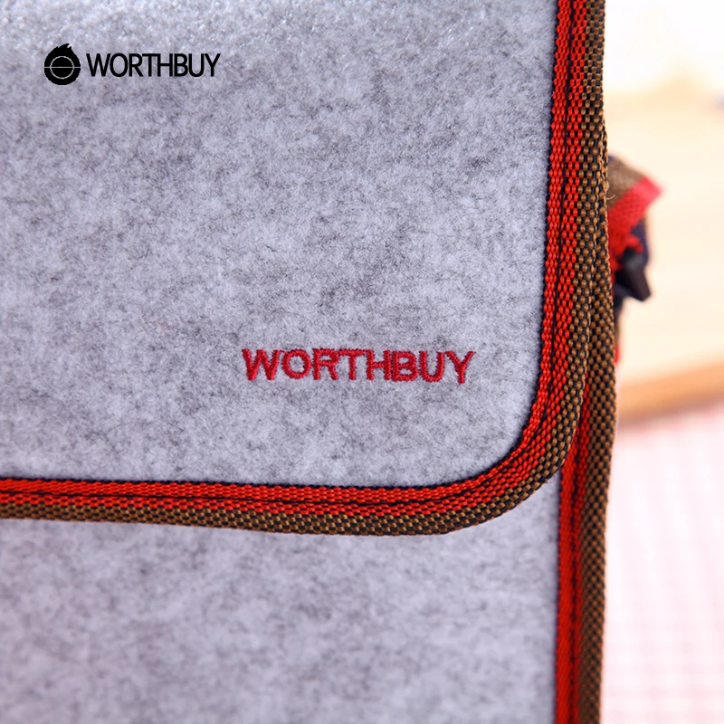 WORTHBUY, переносная термоизолированная сумка для обеда, твердые фетровые сумки для обеда, сумка-тоут с Tinfoil для женщин, детей, сумка для пикника, кемпинга