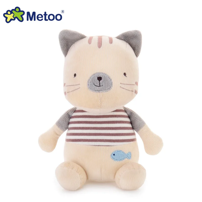 Кукла Metoo Kawaii, милый кролик, мягкие Мультяшные животные, плюшевые игрушки для девочек, детские игрушки, подарок на Рождество, день рождения - Цвет: 2158-3