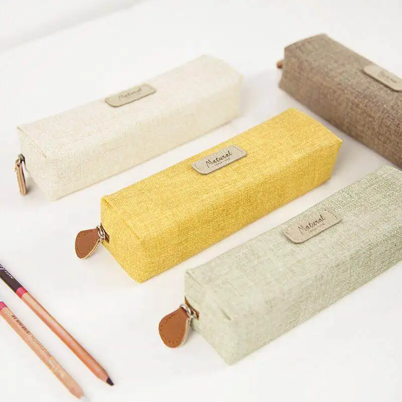

Pencil Case, Pure Color Creative Students' Pen Pencil Box Pouch, Stationery Bag for Boys, Girls,