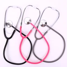 1 adet stetoskop yardım tek taraflı EMT klinik stetoskop taşınabilir tıbbi oskültasyon stetoskop ekipmanları tıbbi aracı