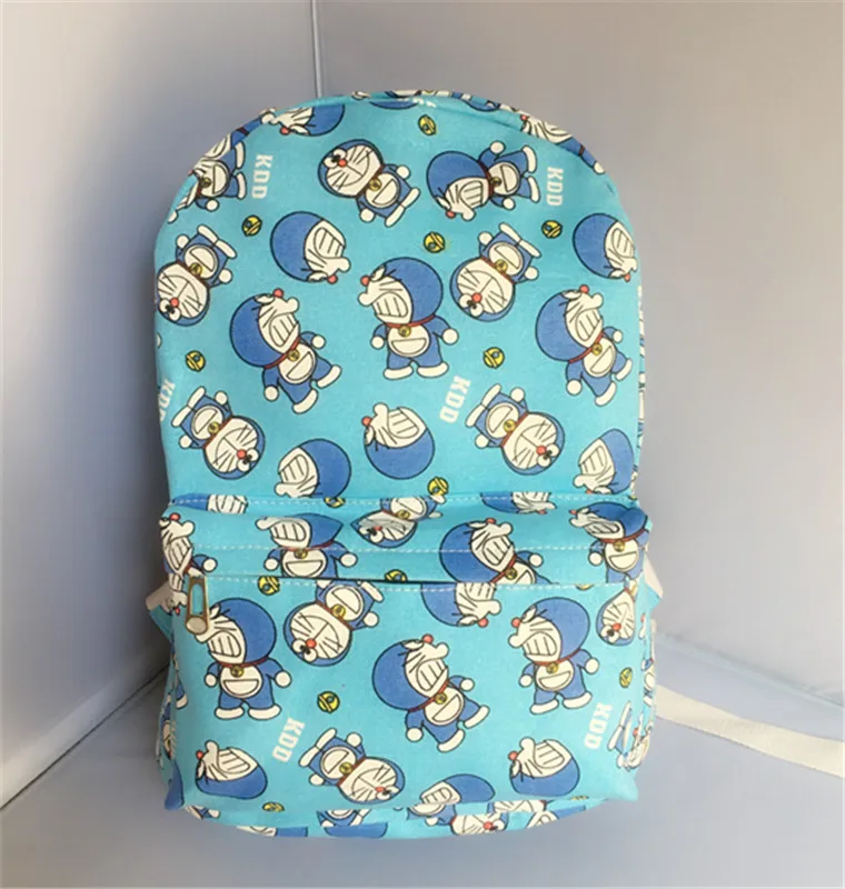 

2016 new cute cartoon duo A dream Tinker duck leisure backpack robot cat student bag