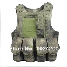 A-TACS тактический жилет амфибия спецназ жилет с облегченной модульной системой переноски снаряжения нагрузки
