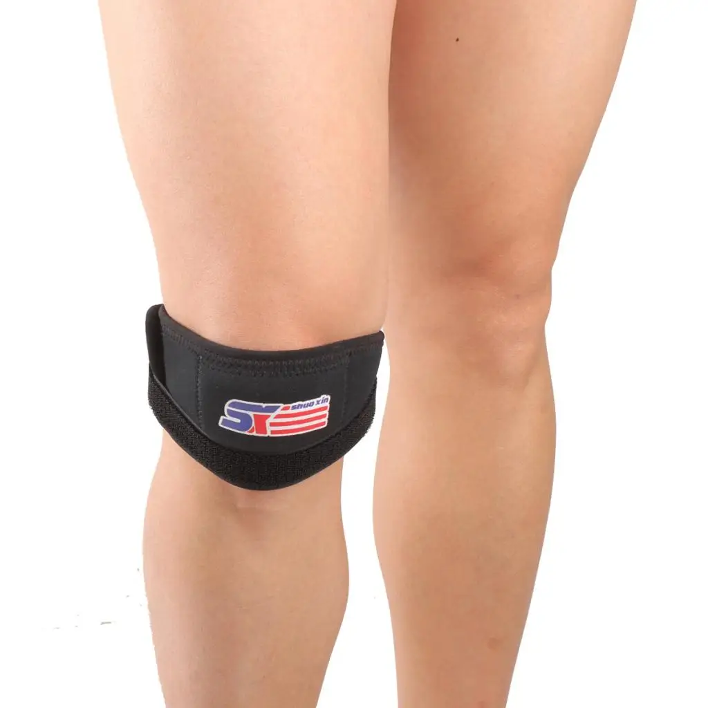 Adjustable Patella Tendon Strap Sports Runners Knee Support Brace Protector 