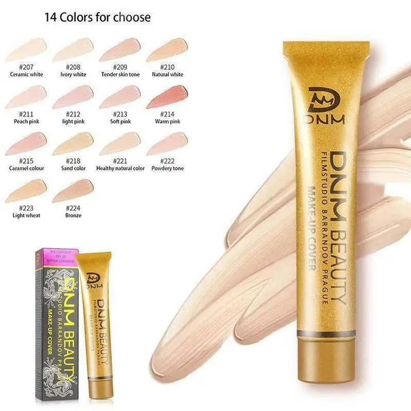 

DNM 11 Colors Concealer Stick Base Foundation Cream Face Cover Makeup Primer Party Hide Blemish Waterproof Highlight BB Glow